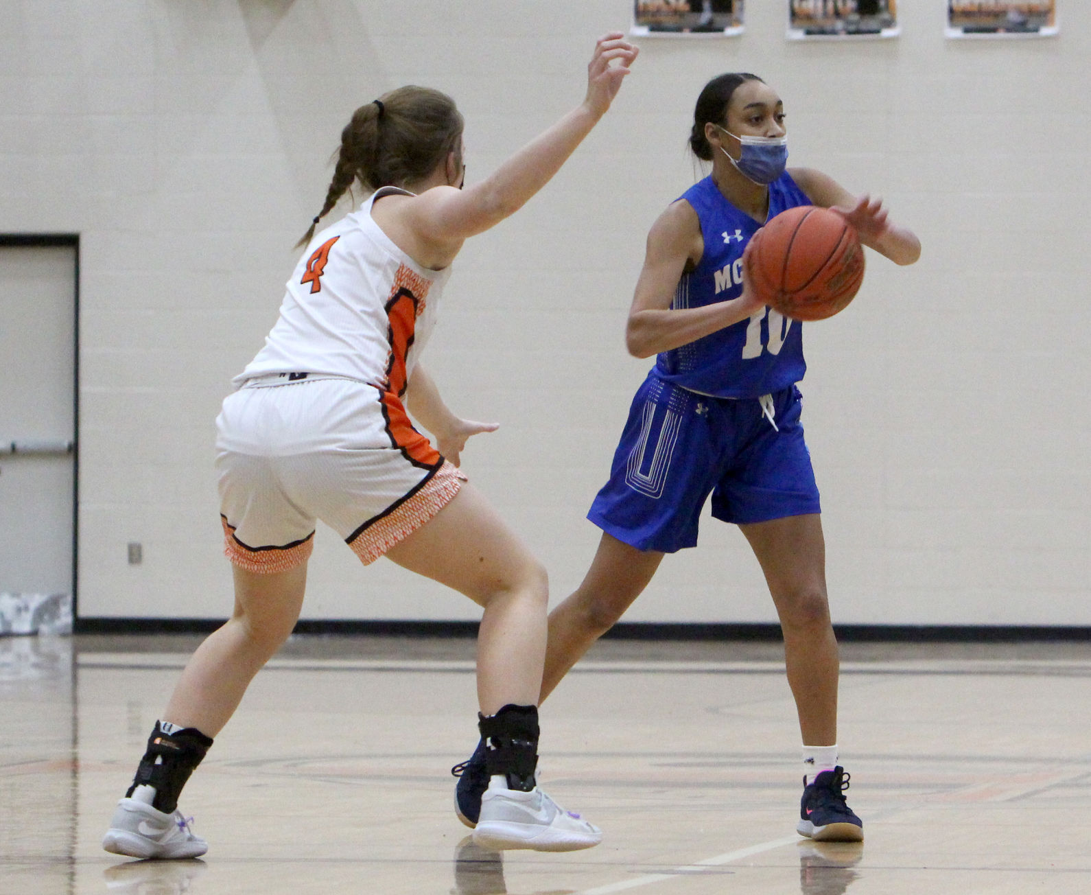 McDonell at Osseo-Fairchild girls basketball 1-11-21